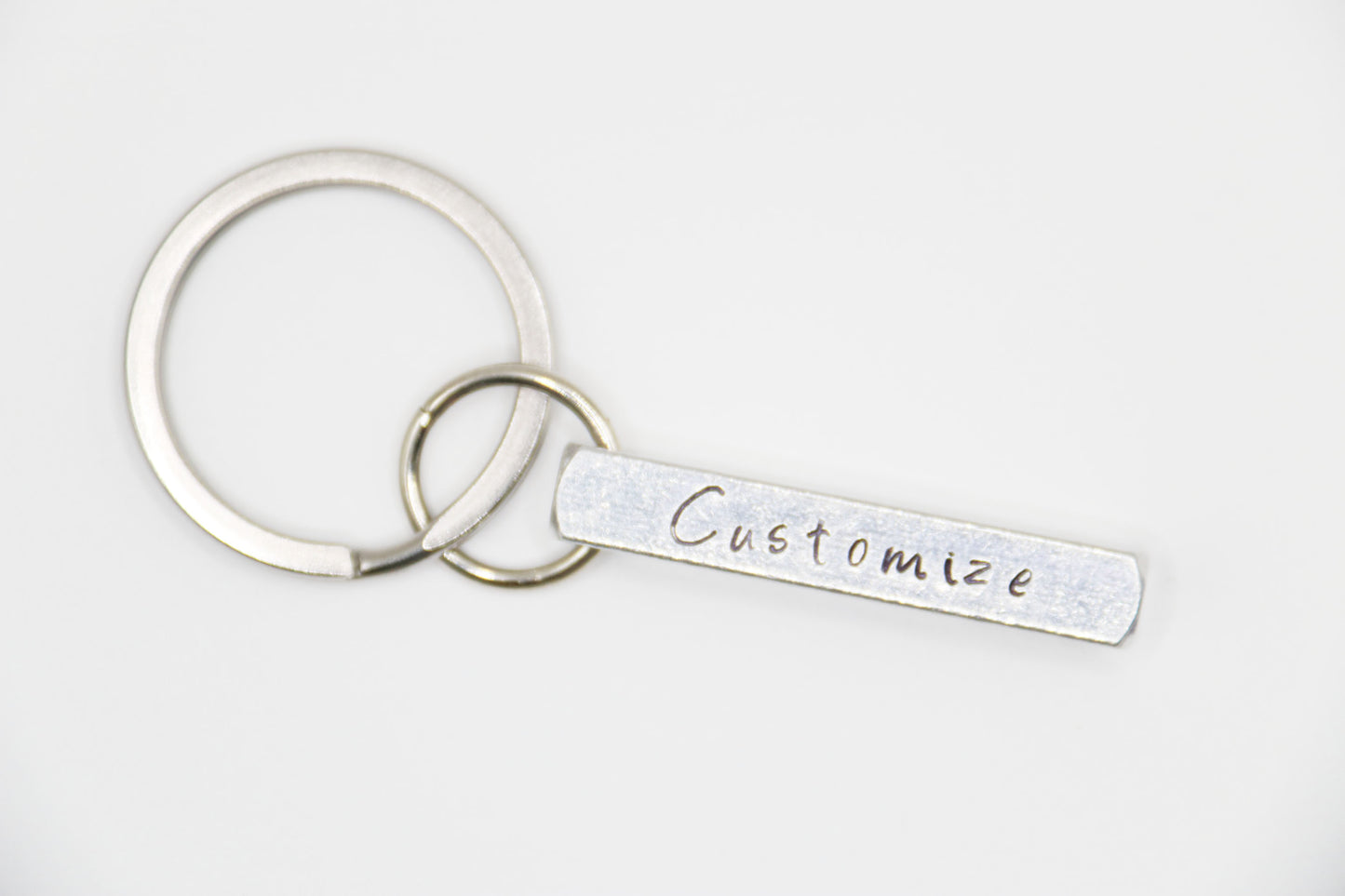 Customize 3d Bar Keychain, Personalized Bar Key Ring