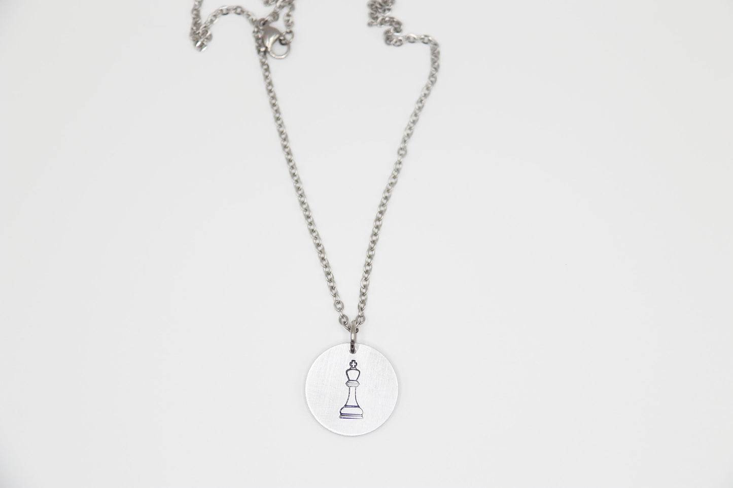 Chess King Necklace Pendant