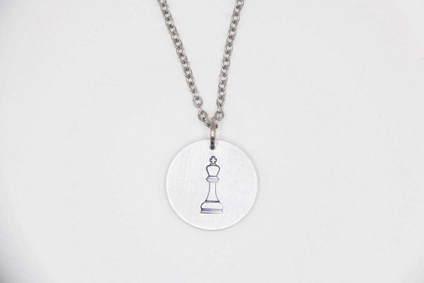 Chess King Necklace Pendant