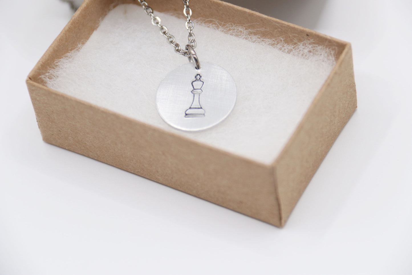 Chess King Necklace Pendant