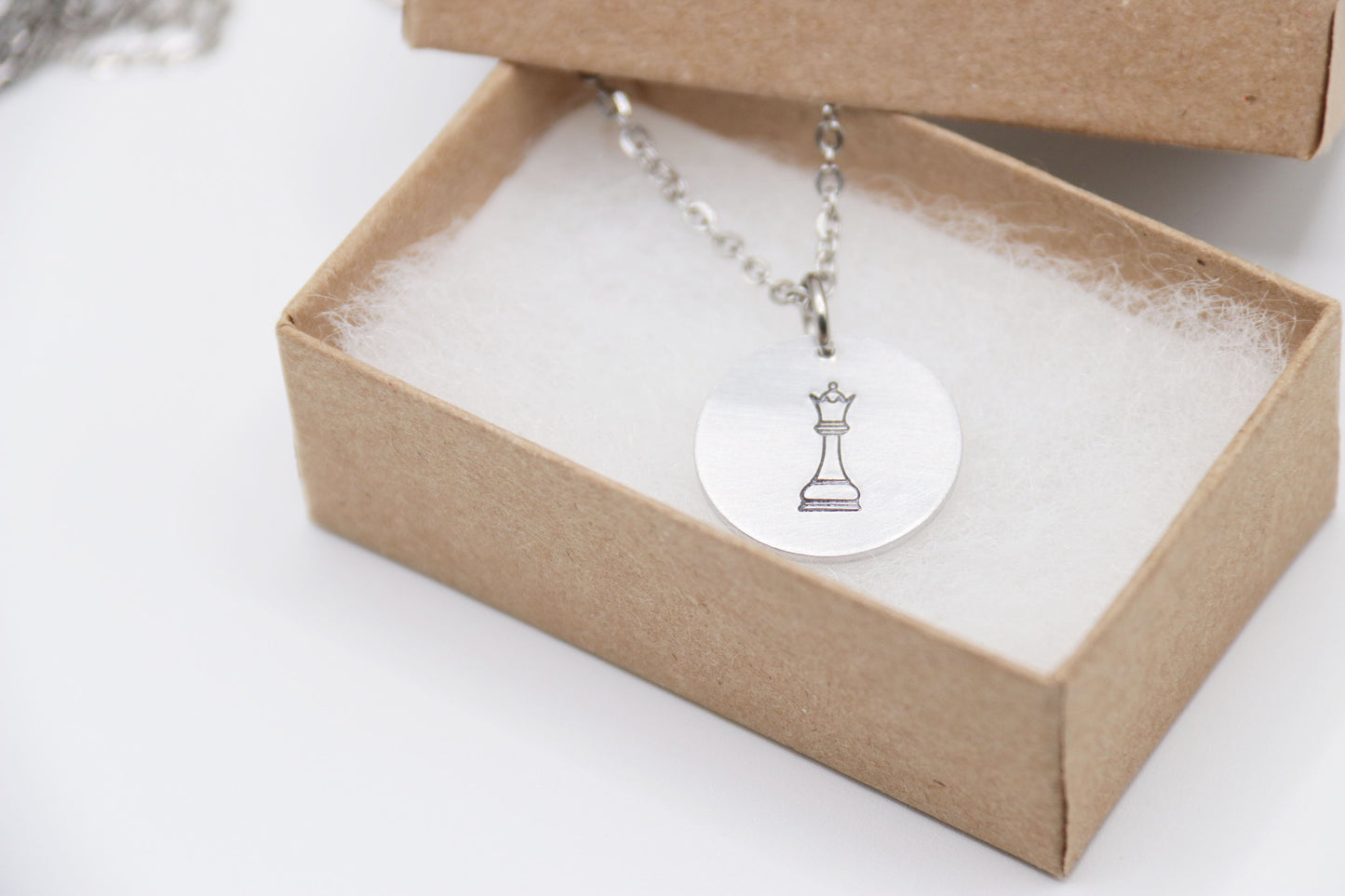 Chess Queen Necklace