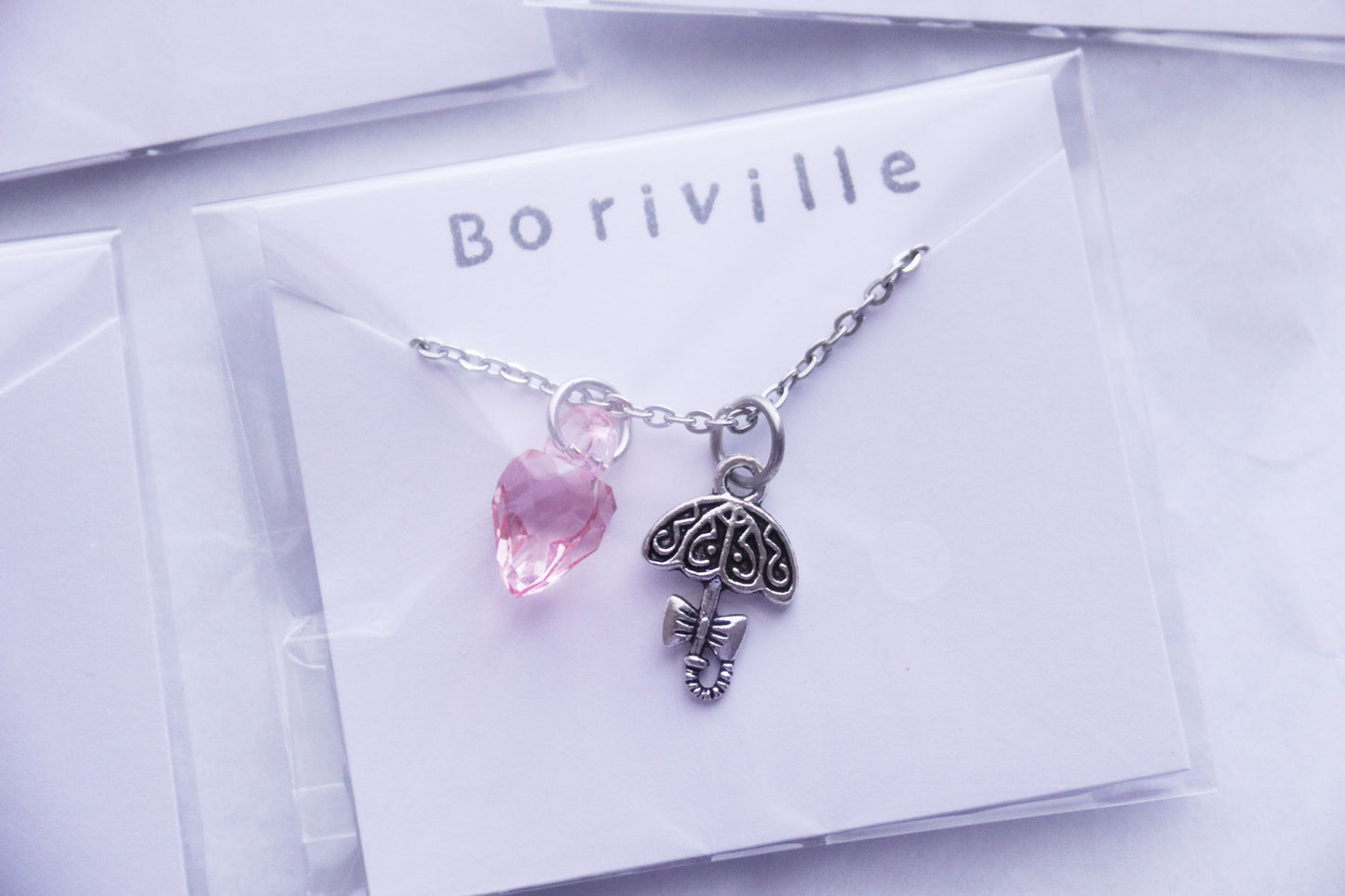 Baby Shower Rain Party Theme, Umbrella with Rain Drops Charm, Party Favors