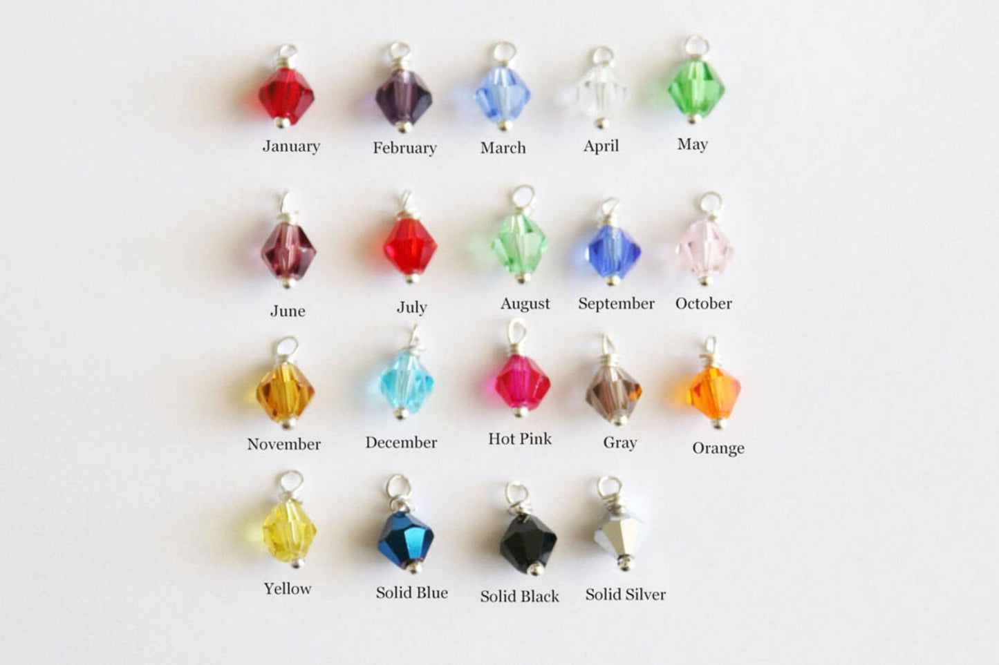 Gymnastics Gift Girl Gift Necklace, Personalized Name Necklace, Birthstone Charm, Customized Necklace, Gymnastic Necklace Gymnastic Gift
