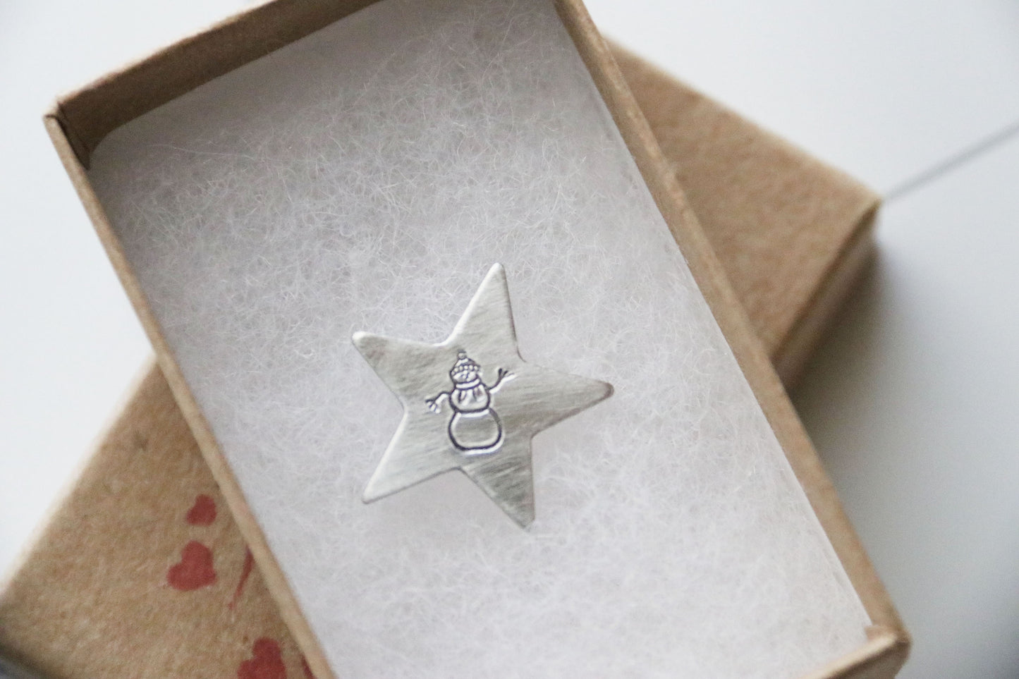 Christmas Pocket Hugs Star and Heart Set of 4
