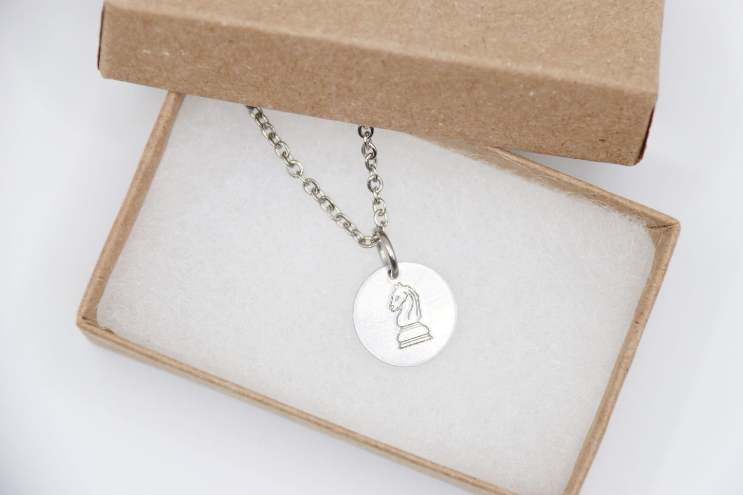 Chess Knight Necklace Pendant