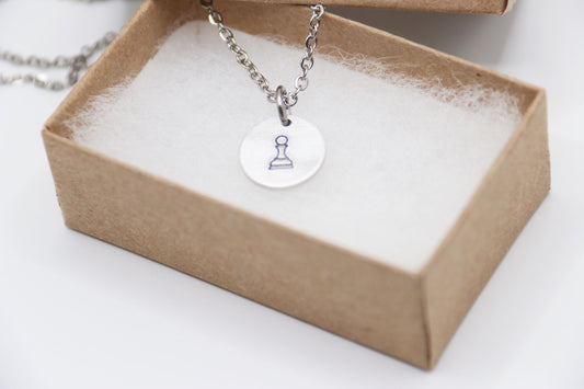 Chess Pawn Necklace